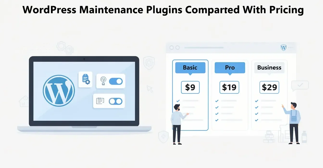 7 WordPress Maintenance Plugins Compared (With Pricing)