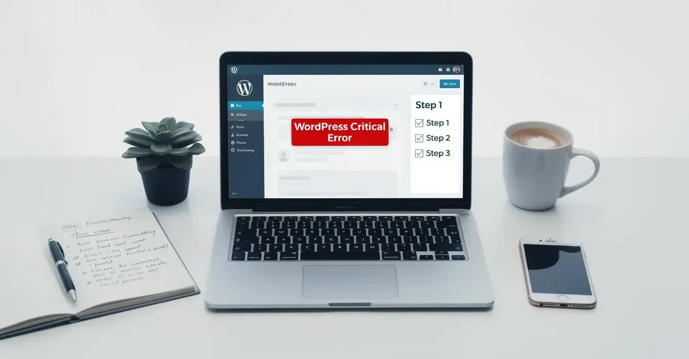 Fix the WordPress Critical Error Message Step by Step