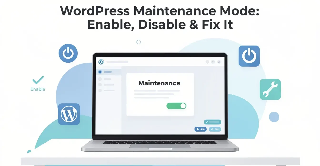 WordPress Maintenance Mode: Enable, Disable, and Fix It