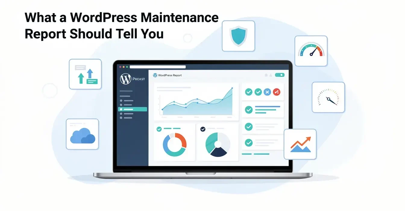 What a WordPress Maintenance Report Should Tell You